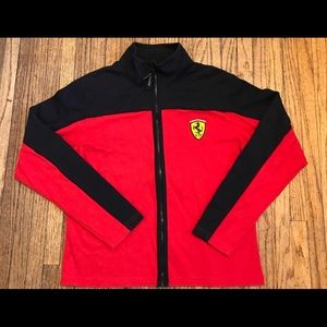 Vintage scuoderia Ferrari zip up size small